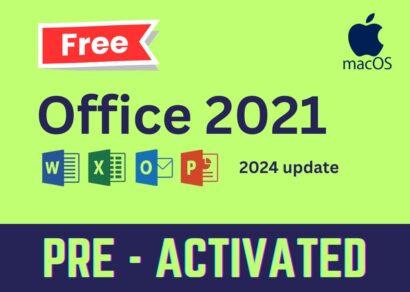 Free MS Office 2021 for MacOS preactivated - download here