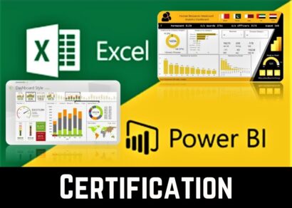 advanced Microsoft excel & power bi certification for free